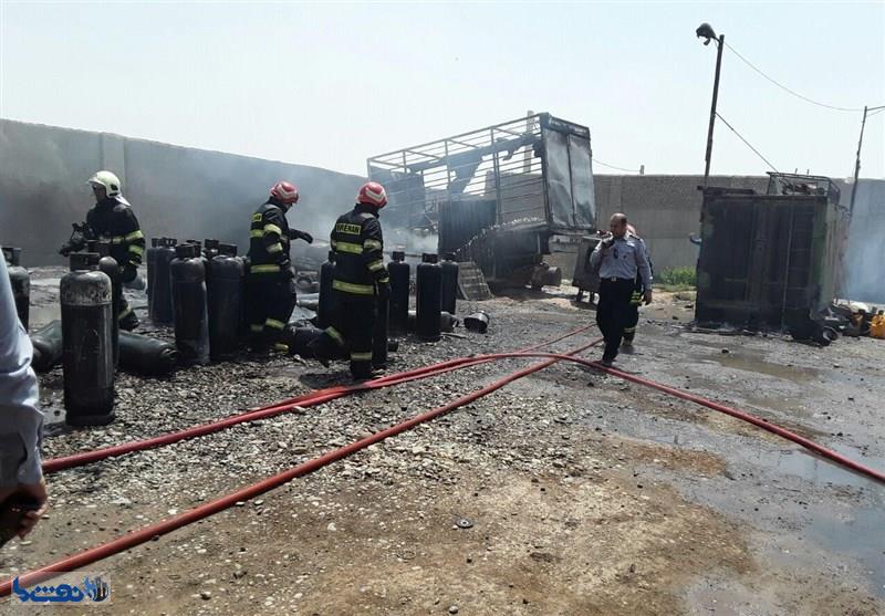 انفجار واحد گاز LPG در ورامین 