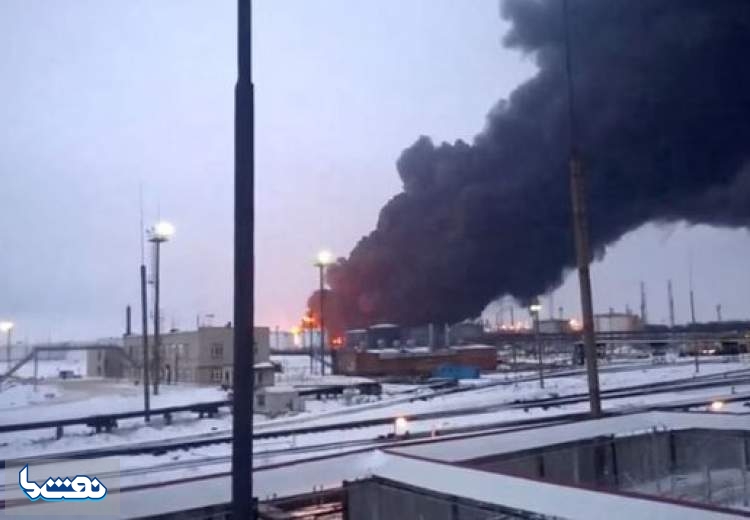 روسیه به پایگاه ذخایر گاز اوکراین حمله کرد