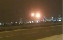 آتش‌سوزی در پالایشگاه بندر حیفا