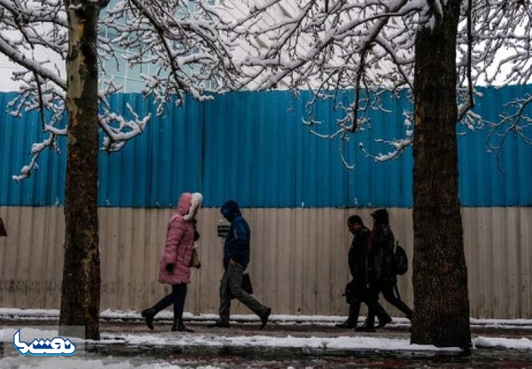 یخبندان معابر تهران از چهارشنبه
