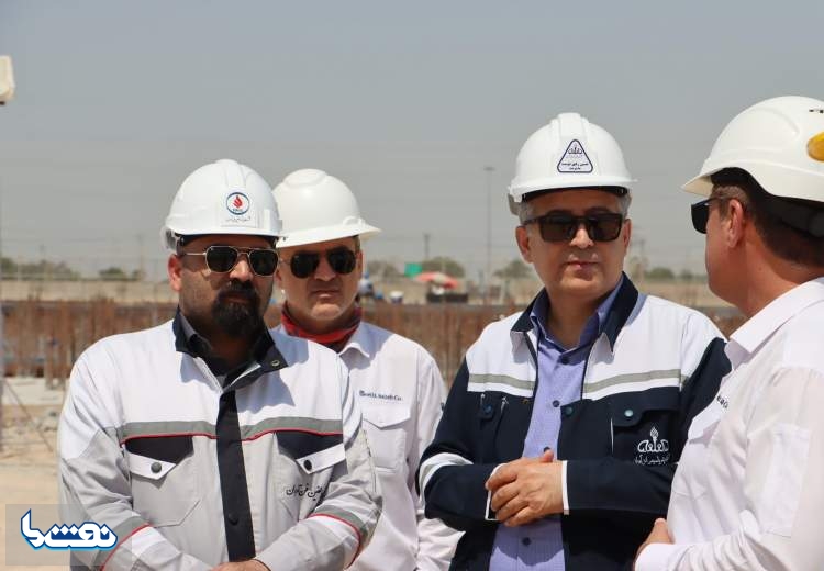 بازدید مدیرعامل پتروشیمی فن‌آوران از پروژه پتروالفین