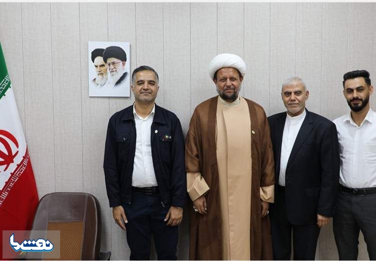  دیدار مدیر عامل شرکت مخازن سبز با امام جمعه شهرستان عسلویه 