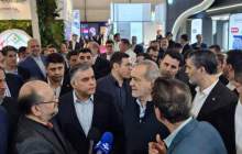 بازدید رئیس‌جمهوری از نمایشگاه نفت