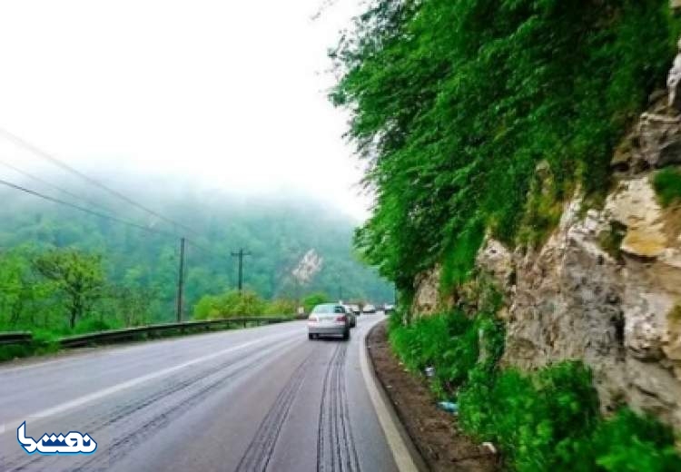 انسداد جاده چالوس تا روز چهارشنبه