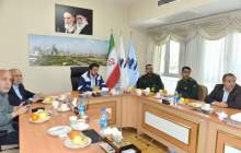 دیدار فرمانده بسیج کارگری حوزه الحدید با مدیرعامل پتروشیمی تبریز