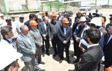 بازدید استاندار آذربایجان شرقی از پتروشیمی تبریز