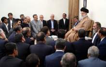دیدار وزیر کشور و استانداران با رهبری