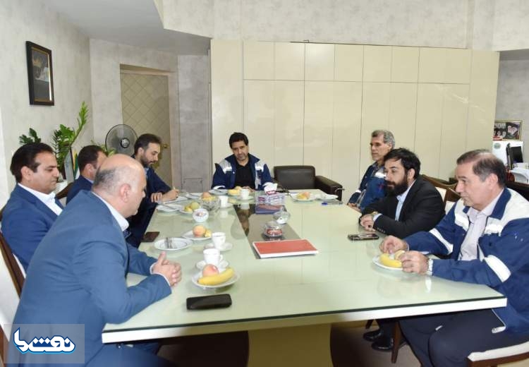 دیدار مدیران شعب بانک قرض‌الحسنه مهر ایران با مدیرعامل پتروشیمی تبریز