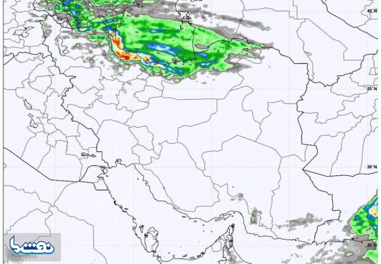 ورود سامانه بارشی جدید به کشور
