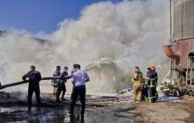 حریق در  پالایش نفت پارسیان ایوانکی