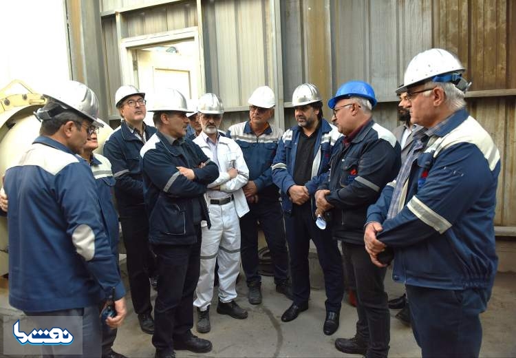 بازدید مدیرعامل پتروشیمی تبریز از روند پیشرفت عملیات اورهال نیروگاه
