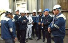 بازدید مدیرعامل پتروشیمی تبریز از روند پیشرفت عملیات اورهال نیروگاه