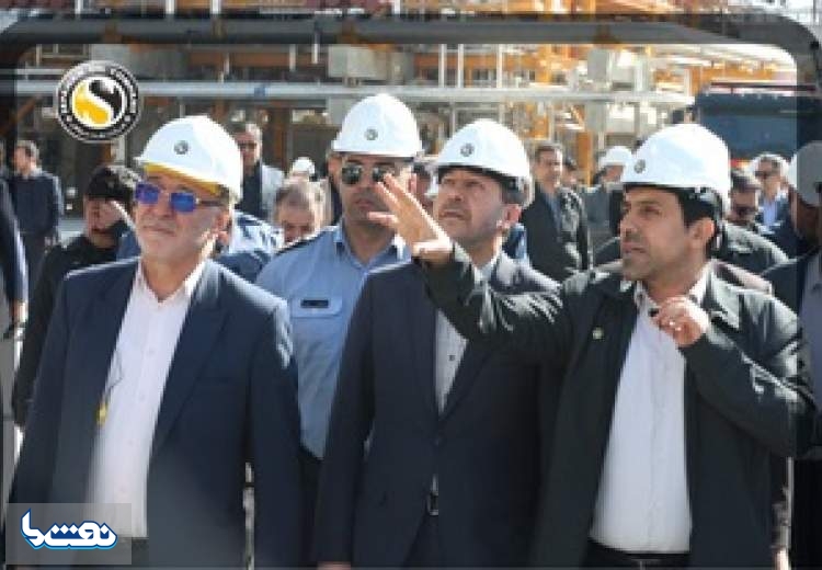 بازدید استاندار اصفهان از پروژه FRW نفت سپاهان