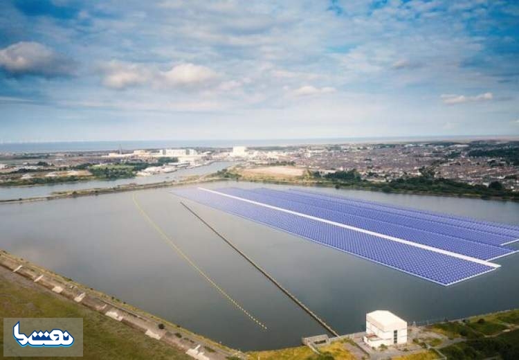 ساخت بزرگترین مزرعه خورشیدی شناور در انگلیس
