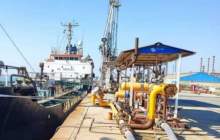 ۲ هزار تن وکیوم باتوم از پالایشگاه آبادان به اسکله رجایی منتقل شد